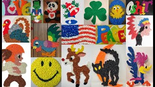 The Ultimate Guide to Melted Plastic Popcorn Decorations (A.K.A Glitter Plaques)