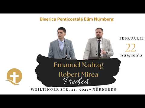 [ LIVE ] Duminica Dimineata | 22.02.2026 | Predica Emanuel Nadrag & Robert Mirea