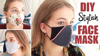 DIY FACE MASK | Homemade Stylish Face Mask