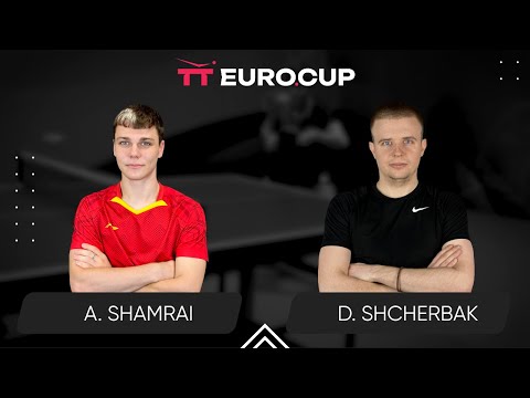 16:45 Andrii Shamrai - Denys Shcherbak 05.10.2024 TT Euro.Cup Ukraine Elite. TABLE 3