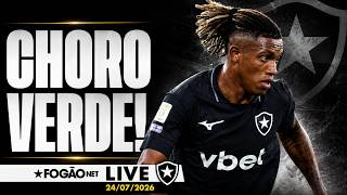 FOGÃONET LIVE: BOTAFOGO MANTÉM POSTURA FIRME POR DANILO | IMPRENSA PAULISTA CRIA NARRATIVAS