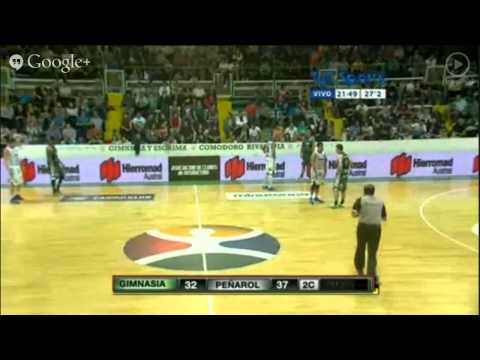 Liga Nacional de Básquet - Gimnacia Comodoro Rivadavia (Indalo) vs Peñarol (Mar del Plata)