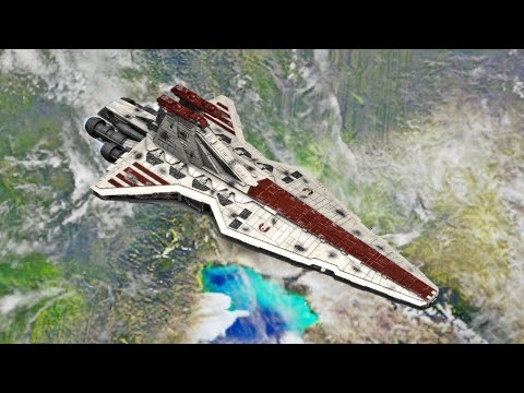 Echoed Lament vs Spar Venator - Star Wars: Empire At War Remake - NPC Battle