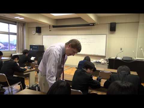 Sample OUC English Conversation Classes at Takikawa Nishi High School #1