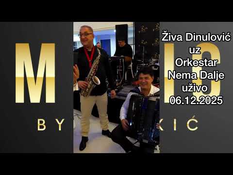 Ziva Dinulovic uz Orkestar Nema Dalje uzivo 06.12.2025