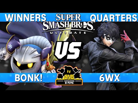 Smash Ultimate Tournament Winners Quarters - BONK! (MK) vs 6WX (Joker) - CNB 206