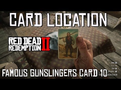 Red Dead Redemption 2 Famous Gunslingers Card 10