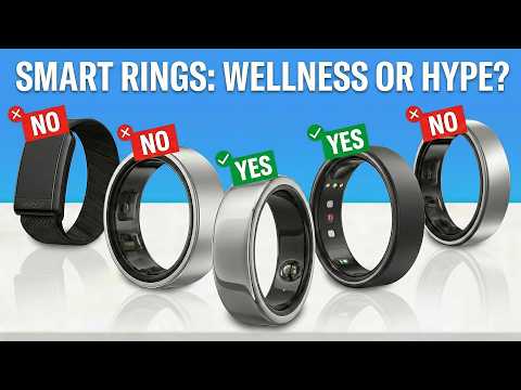 prxxhri 2026 Smart Ring New Health Tracker, IP68 Waterproof, iOS/Android Compatible, Sleep, Exercise & Health Monitoring, No Subscription, 5-Day Battery Life for Women & Men (Silver, 10) video review thumbnail