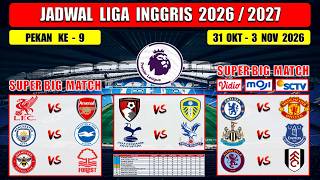 Download lagu 2026 Premier League Matchweek 9 Schedule Live SCTV ~ LIVERPOOL vs ARSENAL ~ CHELSEA vs MAN UNITED mp3