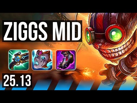 ZIGGS vs IRELIA (MID) | EUW Master | 25.13
