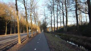 preview picture of video 'Bicycle trip: Zeist via 'de Paltz' to Baarn'