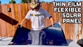 BougeRV Yuma 100W a Thin Film Flexible Solar Panel Review