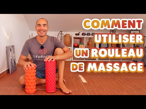 Comment utiliser un rouleau de massage ?