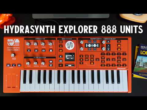 Hydrasynth Explorer 888 Units - A Love Letter