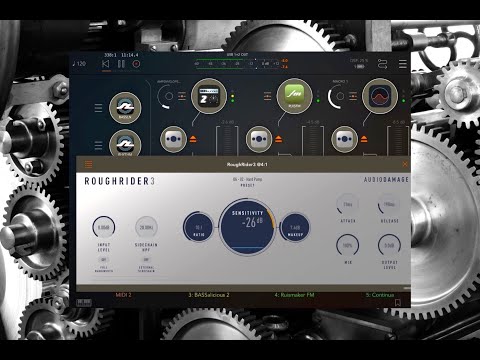RoughRider3 by Audio Damage - 100% FREE Compressor - Demo for the iPad