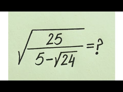 France | Can you simplify | Nice Radical Simplification | Olympiad Mathematics 