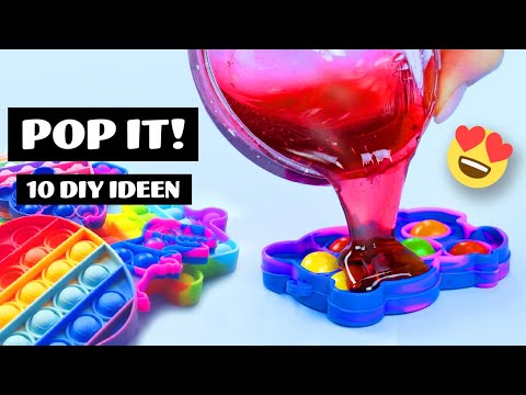 POP IT! Coole DIY-Ideen mit dem Pop-it Fidget-Toy | Tutorial by CuteDIY