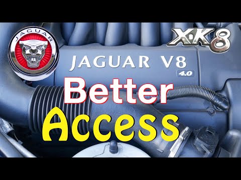 Thumbnail for Better access to engine Bay - Bonnet/Hood securing tip - service position XK8 - Common car problems by video, Car, Vehicle, vide