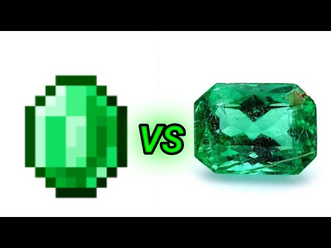 Minecraft ORES & MINERALS VS Real Life ORES & MINERALS 😱😱