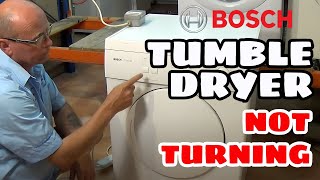 Bosch Tumble Dryer Not Turning — Siemens, Constructa