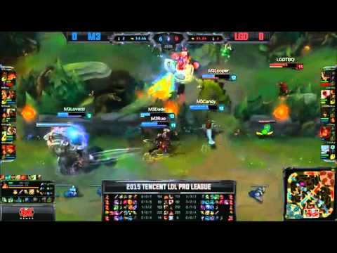 M3 Dade Zed VS LGD Acorn Rumble Game 1 Highlights   2015 Spring LPL W2D3