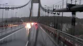 preview picture of video 'Pont de Tancarville [en langue allemande / auf Deutsch]'