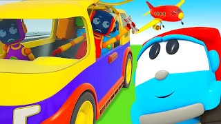 Car cartoons for kids & Baby cartoon full episode - Leo the truck & funny robots for kids.