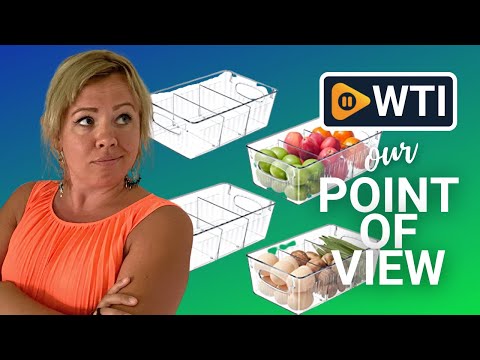 Kootek Pantry Organization Bins - WTI product video review