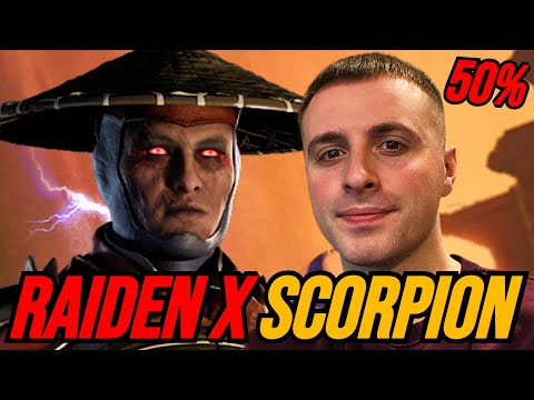 RAIDEN'S 50% COMBO WITH SCORPION KAMEO IS OP!: MORTAL KOMBAT 1!