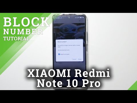 How to Block Number in XIAOMI Redmi Note 10 Pro – Create Blocklist