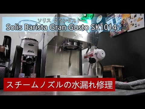 ソリス グラングストー(Solis Barista Gran Gusto SK1014)水漏れ修理≪自己責任≫