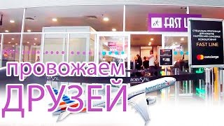 Провожаем друзей на самолет