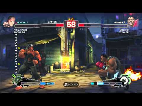 SSF4 [RY] Ninja Shakz vs Macreel [BA]