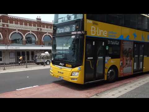 Keolis Downer MAN ND323F departing Collaroy on a B1 service to Mona Vale
