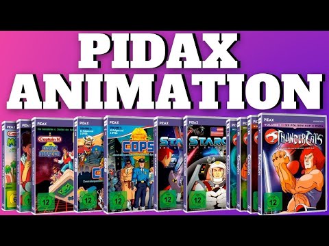 PIDAX Animation Zeichentrickserien 80er 90er Jahre