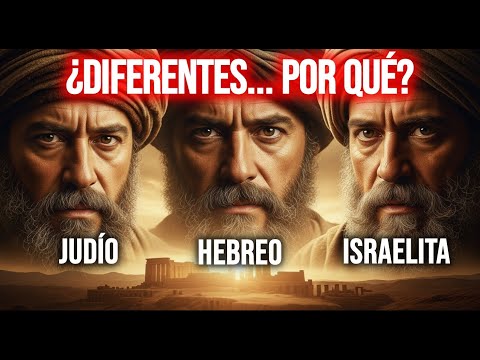 La Verdad OCULTA de Hebreos, Israelitas y Judíos según la Biblia