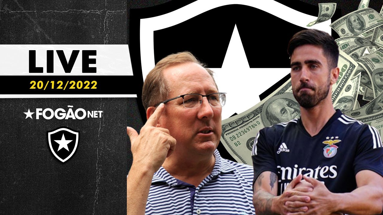 LIVE | Botafogo vai investir em Rodrigo Pinho? E a reforma no gramado do Nilton Santos?