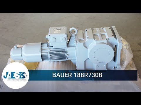 BAUER 188R7308 - GEARMOTOR BK60-11L/D09XA4-TF-G-S/ESX 027A7HNSP 2.2KW