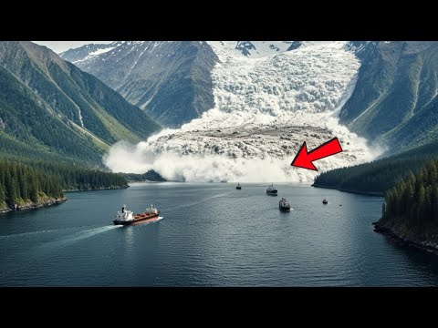 😱 15 der schockierendsten Lawinen  und Gletscherkatastrophen auf Kamera festgehalten! 🤯