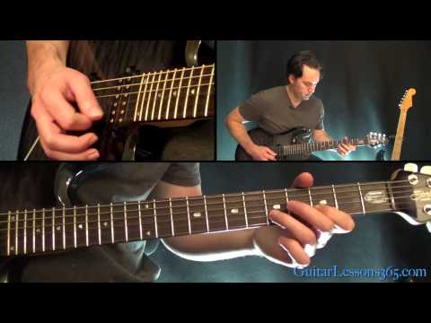 Hail to the King Guitar Lesson Pt.2 - Avenged Sevenfold - Riffs