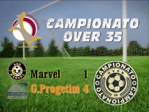 CAMPIONATO OVER 35 - 16^ GIORNATA - MARVEL VS GRUPPO PROGETIM 1 - 4