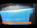 China Tv Picture Folding Vertical Folding Problem And Vertical Rolling Problem