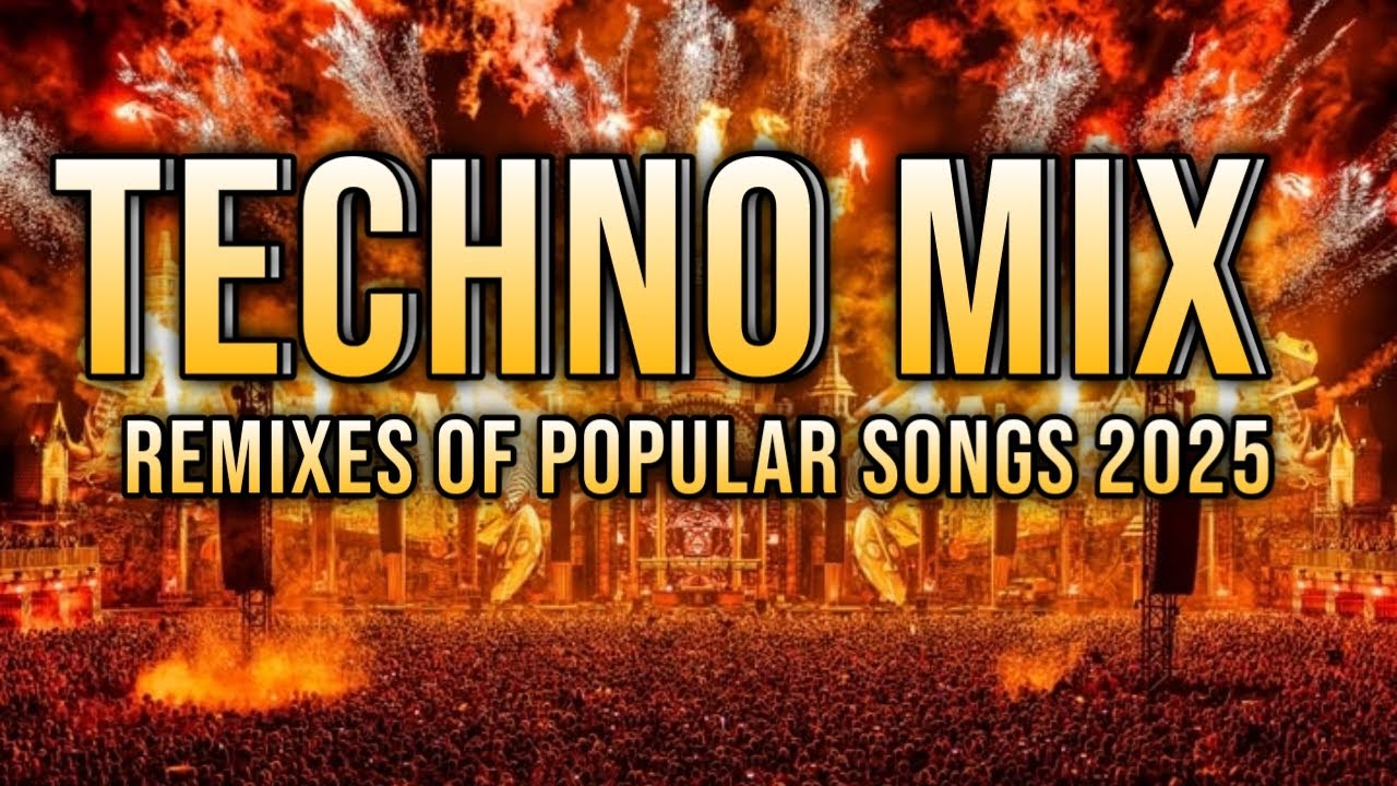 TECHNO MIX 2025 💥 Remixes Of Popular Songs 💥 Only Techno Bangers #17