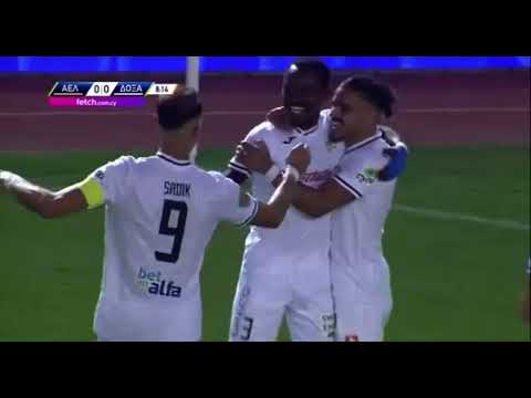 CHYPRE🇨🇾: Khaled Adenon 🇧🇯 a marqué son premier but avec Doxa.