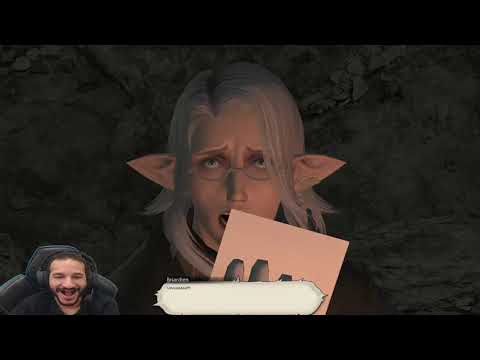 Nytemyst experiencing funny moments with Hildibrand in FFXIV