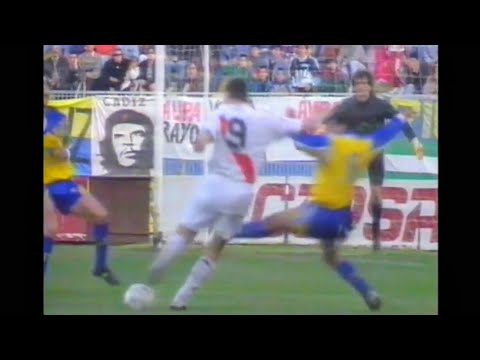 Cádiz 1 - Rayo Vallecano 1. Temporada 1992/93.