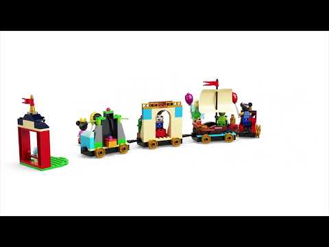 LEGO Disney Classic Celebration Train (200 Blocks) Model Building