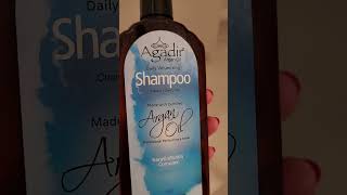 Agadir volumizing shampoo adds volume and body to your hair