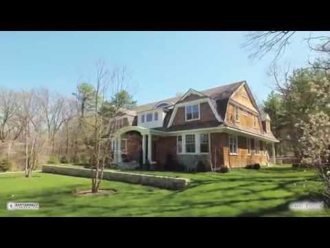 78 Chestnut Street in Weston MA for sale - Luxury New Construction Drone Video