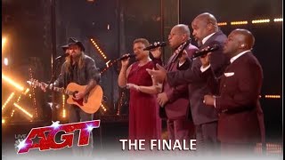 Billy Ray Cyrus With Voices Of Service MOVING Performance | America&#39;s Got Talent 2019